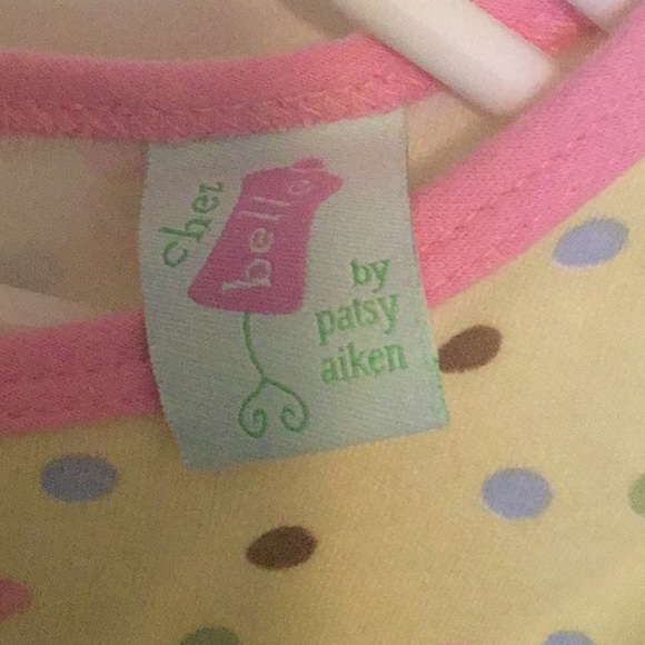 Polka Dots and Floral Cotton Dress - Picture 2 of 3